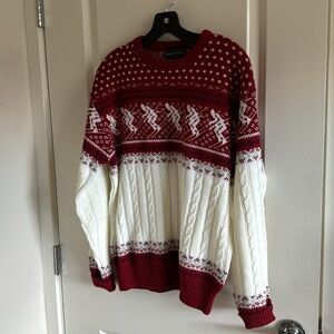 Vintage Peter England Nordic Chunky Knit‎ Unisex Sweater